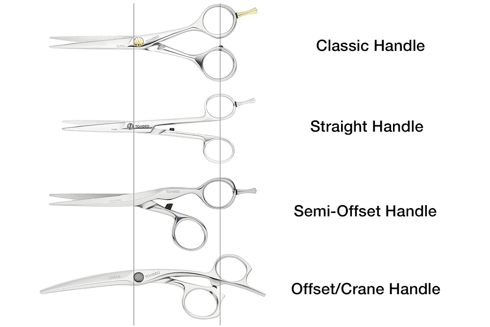 10 parts of hair cutting scissors